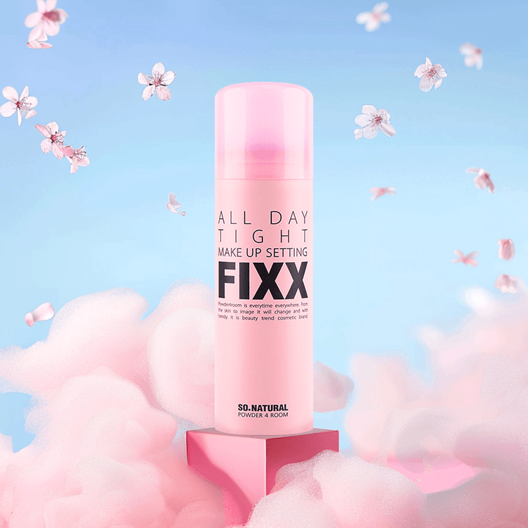 Xịt giữ makeup So Natural Setting Fixx/Xịt Khóa Nền So Natural All Day Tight Make Up Setting Fixx Gi