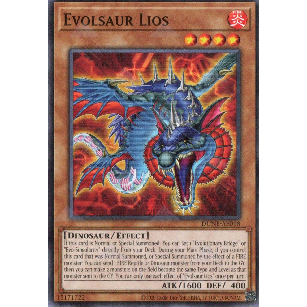 Evolsaur Lios - Common AE - DUNE-AE018