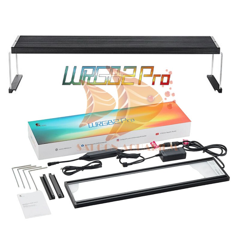 ĐÈN LED CHIHIROS WRGB 2 PRO 30|45|60|80|90|120CM APP - ÁNH SÁNG CHUYÊN DỤNG CHO TRỒNG CÂY THỦY SINH