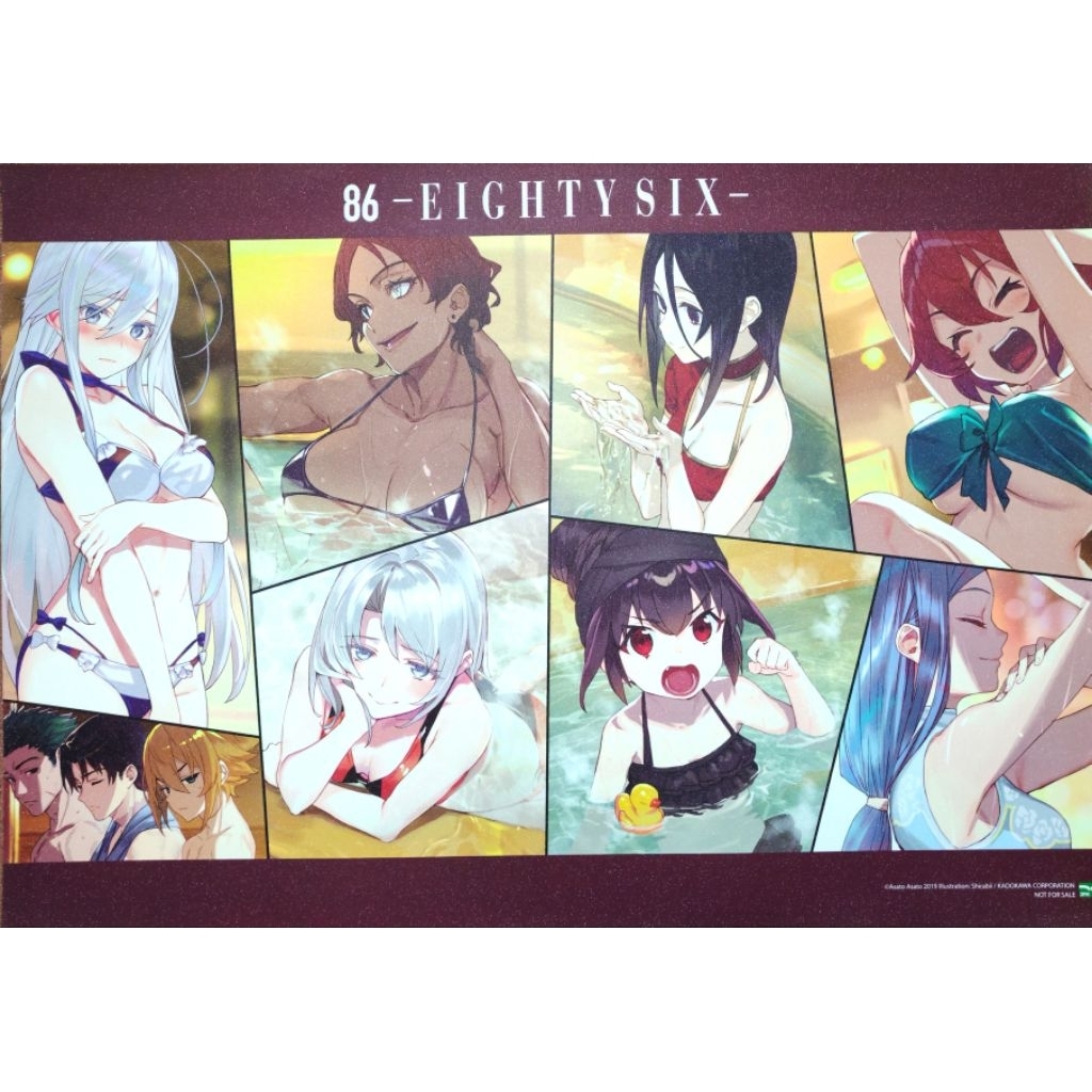 Poster - 86 Eighty Six - Trạm Sách IPM 2025