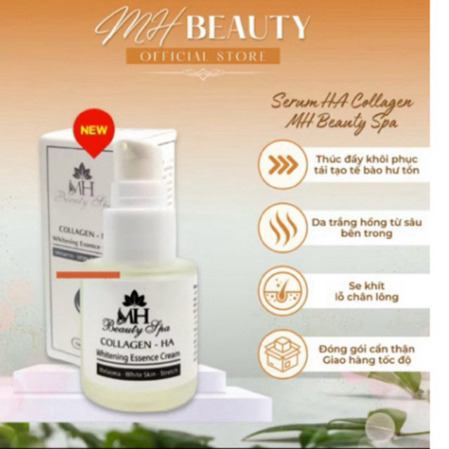 [CHÍNH HÃNG] Serum nhả nám HA Collagen MH Beauty Spa, mờ tận gốc nám tàn nhang, cải thiện da không đ