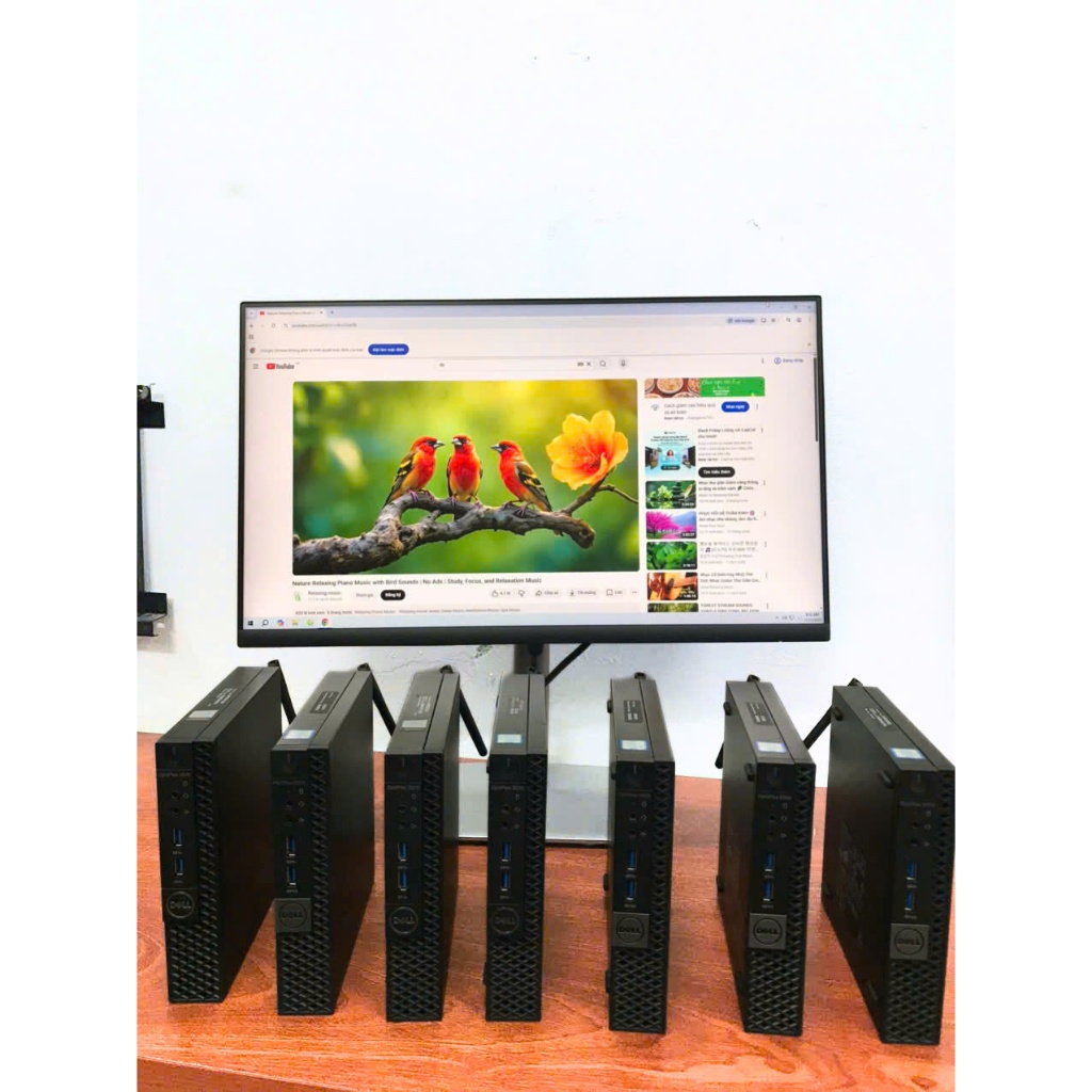 dell mini optiplex 3070 micro i5 8500t ram8g ssd256 phím chuột