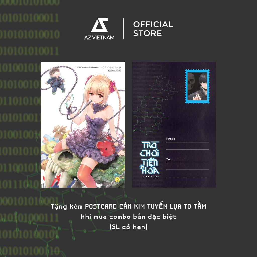 Sách - Darwin’s Game - Trò Chơi Tiến Hóa  - AZB