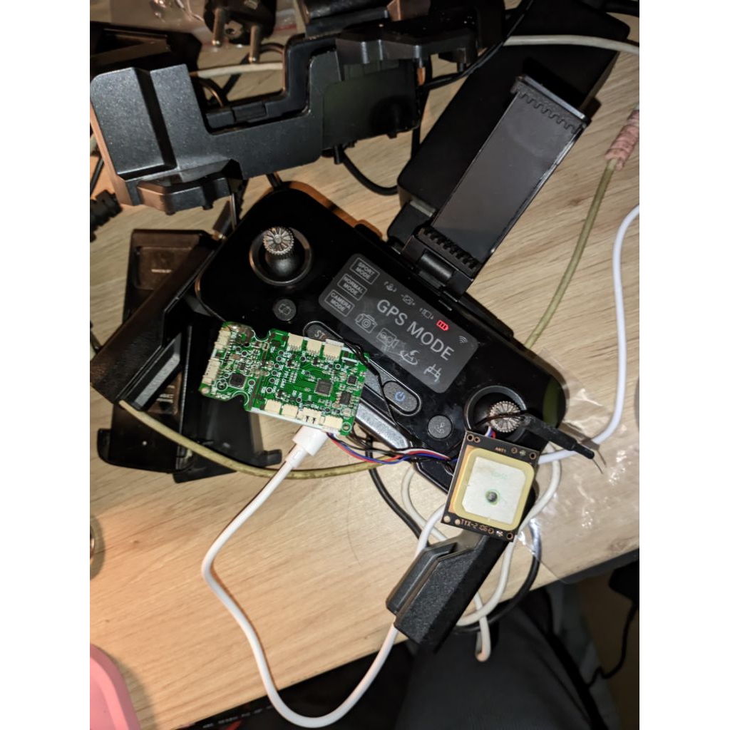 Mạch điều khiển bay chế drone quad flycam sjrc f11s( pin lipo 3s )