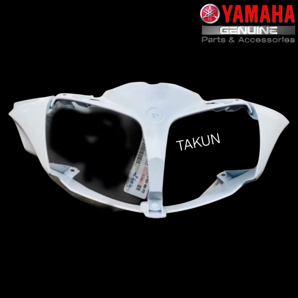 Nhựa ốp võ đầu đèn trước JUPITER 115 2011-2012 Trắng 31C zin