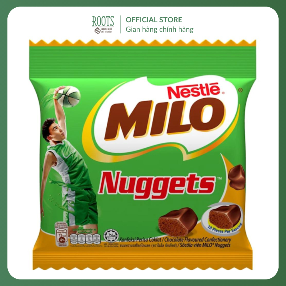 (ShipHỏaTốc) NESTLE - Kẹo Socola, Milo Nuggets, Chocolate Flavoured Confectionery (75g)