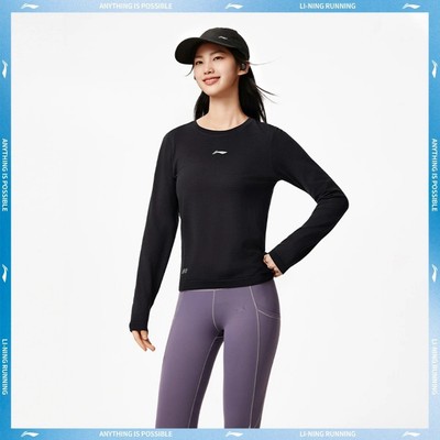 Áo Thun Thể Thao Dài Tay Nữ Li-Ning Chạy bộ/Running ATLV286-1V