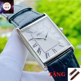 Đồng Hồ Nam Seiko Tank SWR049 Chính Hãng Tặng Kèm Dây Da Cao Cấp 