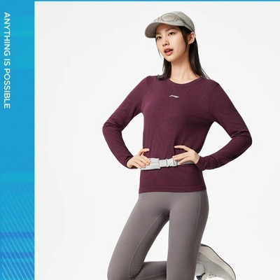 Áo Thun Thể Thao Dài Tay Nữ Li-Ning Chạy bộ/Running ATLV286-4V
