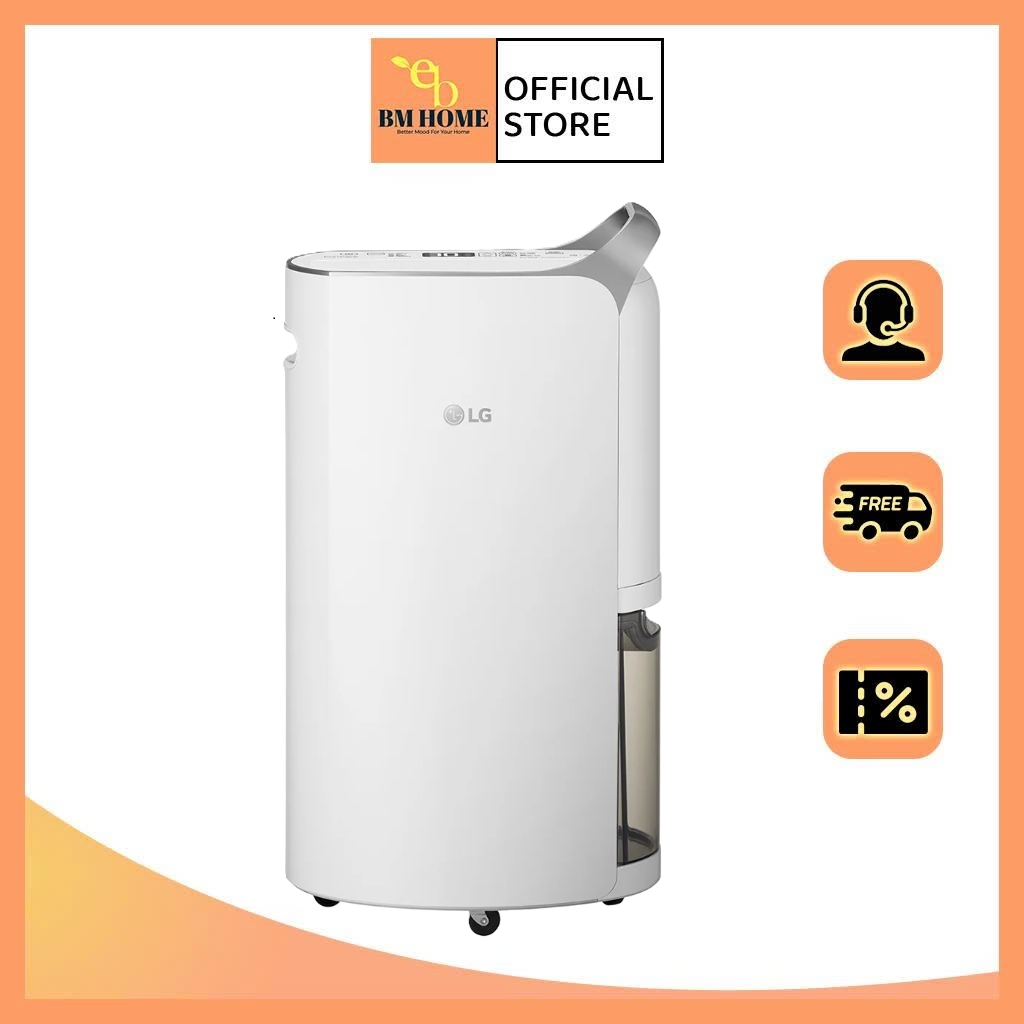 Máy hút ẩm LG Dual Inverter 16 lít MD16GQSE0.ABAE - Hàng chính hãng - Bảo hành 12 tháng