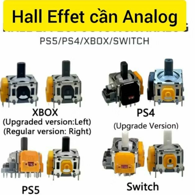 (Thanh lý)Set 1 củ analog hall effect tay cầm Ps4 Ps5 XboxOne đời mới Analog tay game PS XBOX ONE