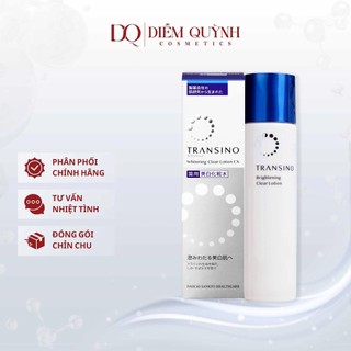  Nước hoa hồng Transino EX  Nhật Bản dưỡng ẩm,làm trắng và mang lại làn da tươi sáng 150ml 