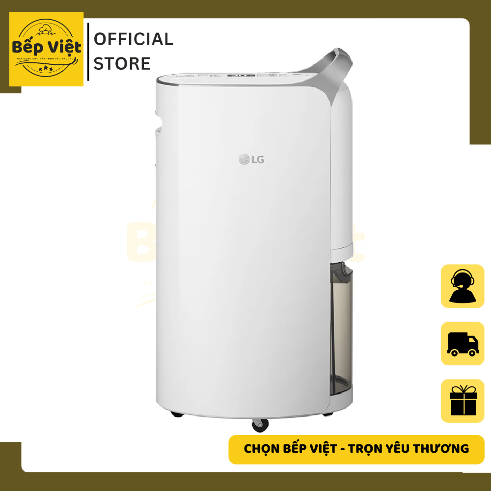 Máy hút ẩm LG Dual Inverter 16 lít MD16GQSE0.ABAE - Hàng chính hãng - Bảo hành 12 tháng