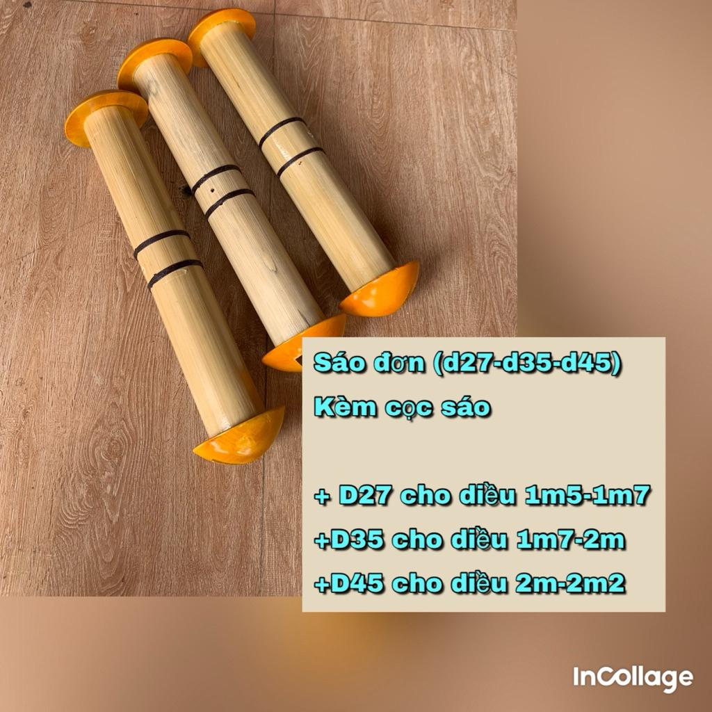 sáo đơn các loại( d27-d25-d45)