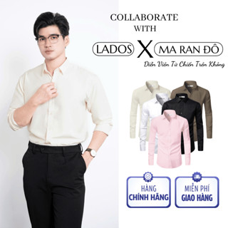  Áo sơ mi tay dài nam LADOS - 2779 chất vải mát mịn chống nhăn 