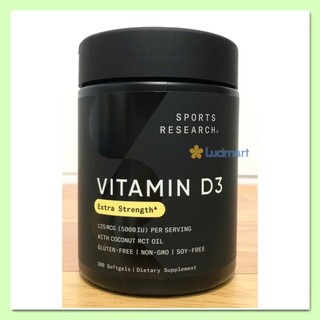 Vitamin D3 5000IU 360 viên hàng Mỹ