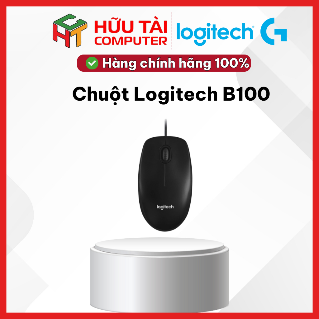 Chuột máy tính Logitech B100