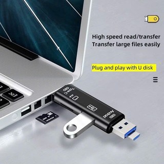 Đầu đọc thẻ Micro SD/USB từ Micro USB OTG sang USB2.0