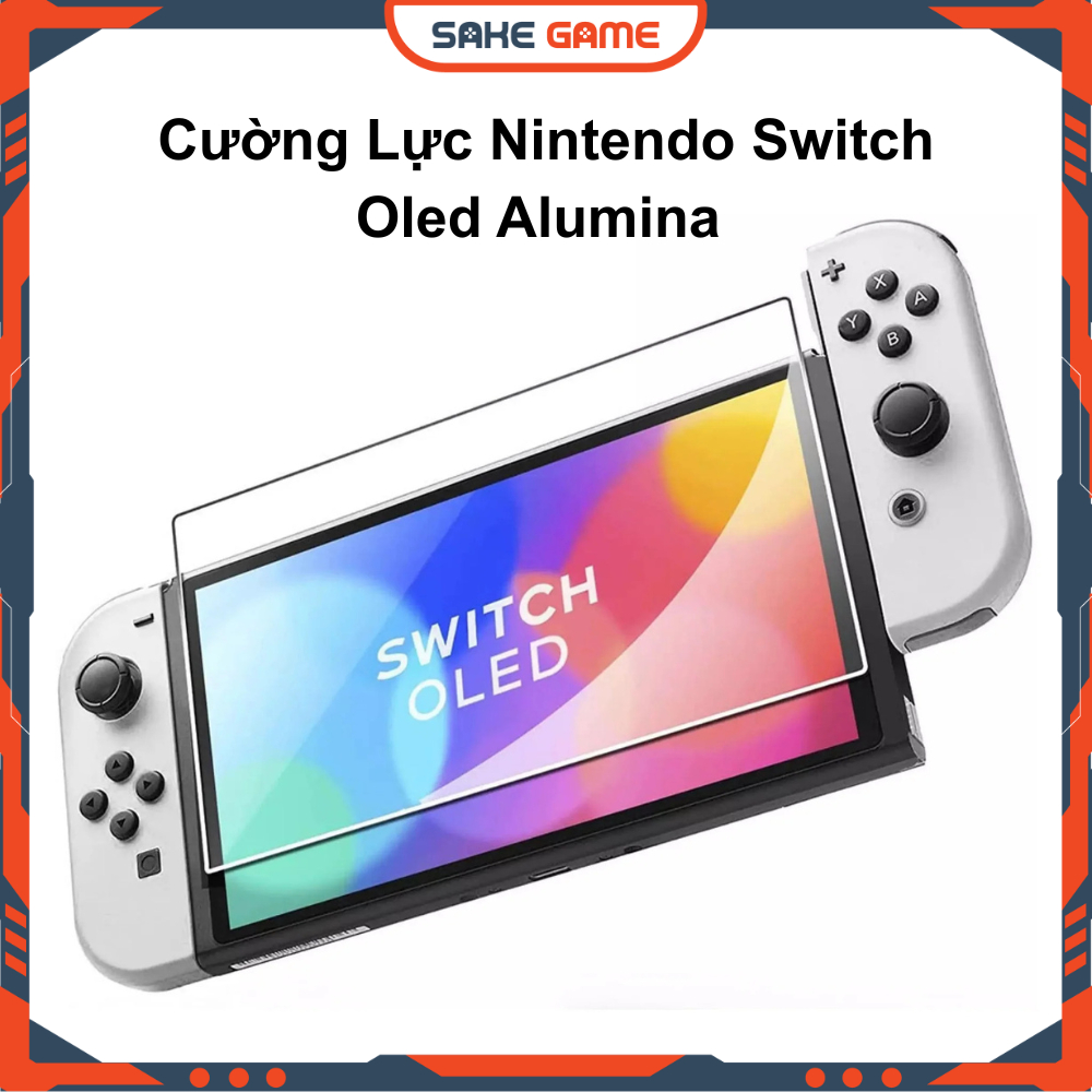 Dán Cường Lực Nintendo Switch Oled Alumina Dán Màn Nintendo Switch Oled Cường Lực Switch Oled Alumin