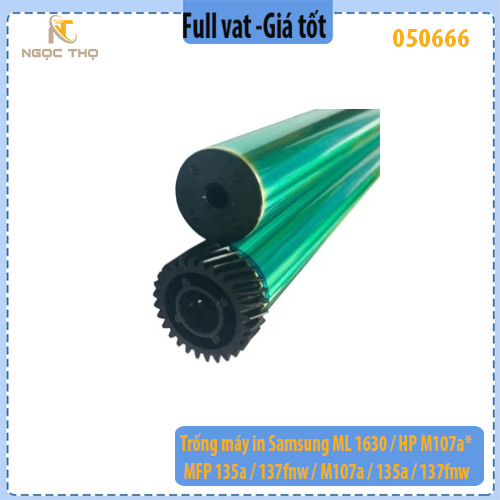 Trống máy in Samsung ML 1630 / HP M107a* MFP 135a / 137fnw / M107a / 135a / 137fnw - có tiếp mát ở đ