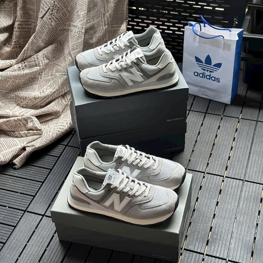Giày Thể Thao New Balance 574 Xám NB 574 Grey Classic