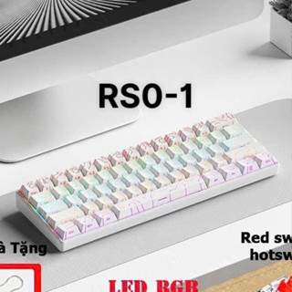 Bàn phím cơ không dây 3 mode và có dây 1 đổi 1 trong 15 ngày có led, dành cho dân văn phòng chơi game lỗi