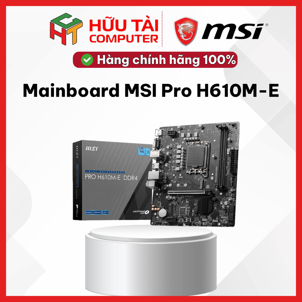 Mainboard MSI Pro H610M-E DDR4