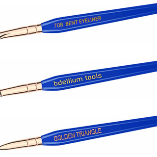 Cọ Kẻ Mắt, Cọ Viền Mắt Đầu Gấp Dễ Vẽ Bdellium Tools Bent Eyeliner B708