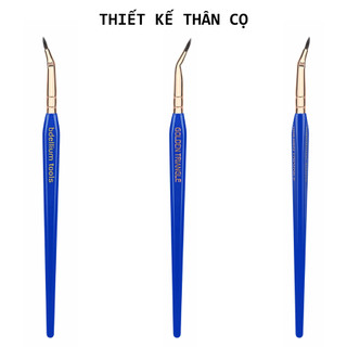 Cọ Kẻ Mắt, Cọ Viền Mắt Đầu Gấp Dễ Vẽ Bdellium Tools Bent Eyeliner B708