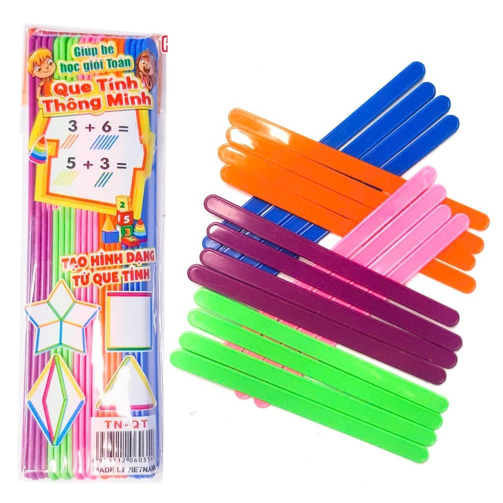 Bộ 40 que tính MIC Thuận Nam giúp bé học giỏi toán