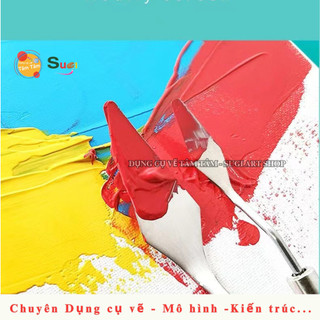 [ TỔNG HỢP ] Bay Vẽ , Bay Xúc Màu , Bay Pha Màu Poster , Bay Đắp Tranh Acrylic, Sơn Dầu - Palette knife