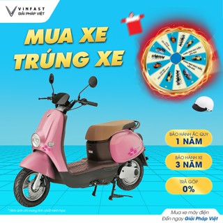   NHẬN TẠI HCM  - Xe Máy Điện VinFast Motio - Dành cho HSSV - Không GPLX 