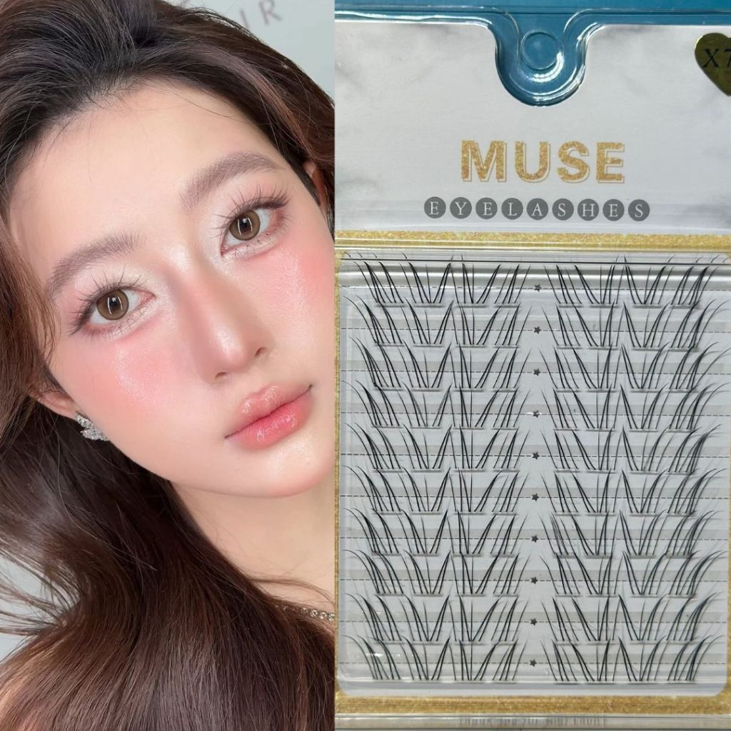 Mi Muse X74, Mi Cụm - Lông Mi Giả Các MAKE UP Lựa Chọn - Vanmi Store