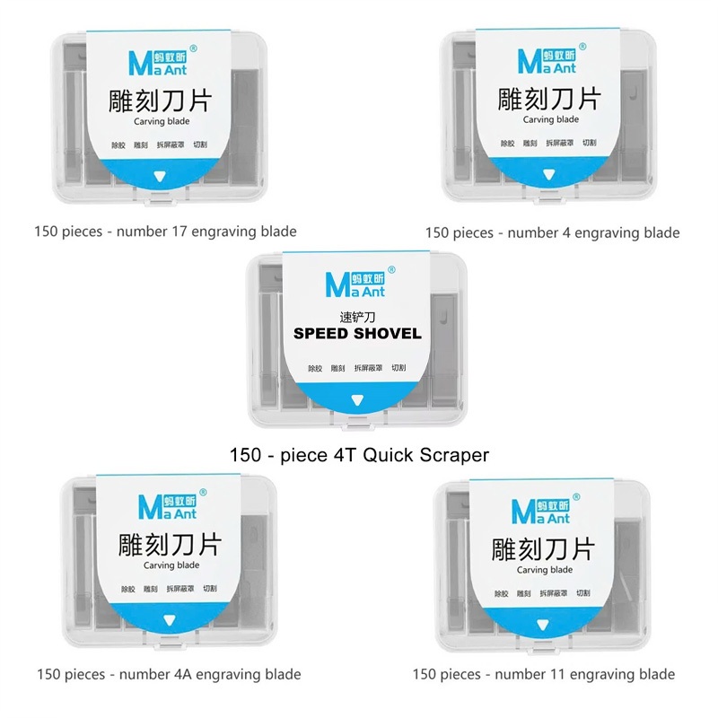 [DCSC] Hộp 150 Lưỡi Dao Cạo Keo Maant (Dao số 4, 4A, 17, 11, 4T)