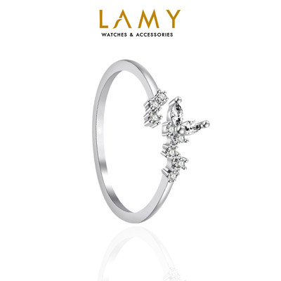 Nhẫn Bạc Nữ LAMY Whispering Wings Silver Ring 8386 - Nhẫn bạc ta cao cấp
