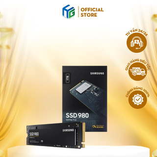  Ổ cứng SSD gắn trong Samsung 980 M.2 NVMe 1TB  1000GB  PCIe V-NAND 2280 MZ-V8V1T0BW 