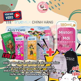  Sữa Trái Cây TH Mistori 180ml   Lúa Mạch - Dâu - Cam - Nho   thùng 48 Hộp. 