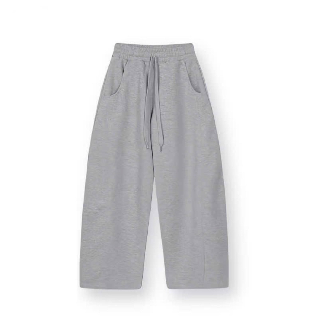 Quần nỉ 2 da form rộng ống cong ,Quần ống rộng nam nữ mềm mịn, không bai xù unisex | BigBuy360 - bigbuy360.vn