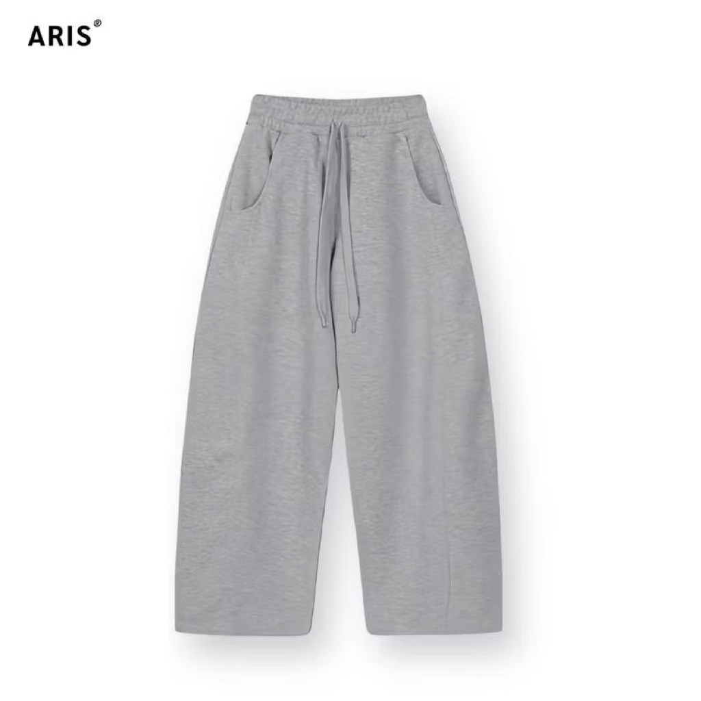 Quần nỉ 2 da form rộng ống cong ,Quần ống rộng nam nữ mềm mịn, không bai xù unisex | BigBuy360 - bigbuy360.vn