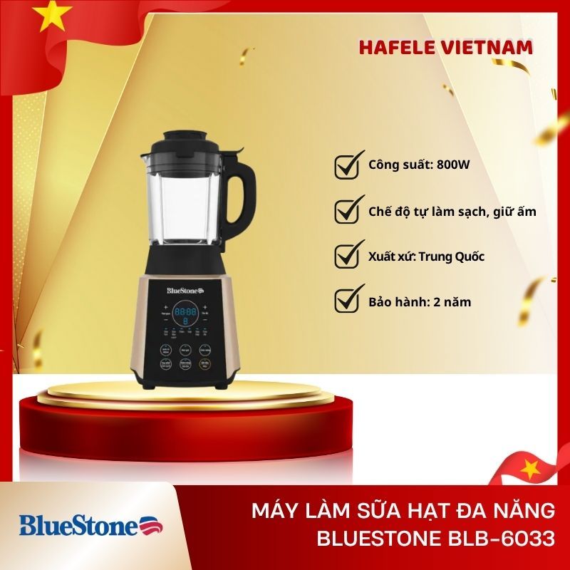 Máy Làm Sữa Hạt Đa Năng BlueStone BLB-6033 – Xay & Nấu Tự Động – Dễ Vệ Sinh – Tiện Lợi – FEM