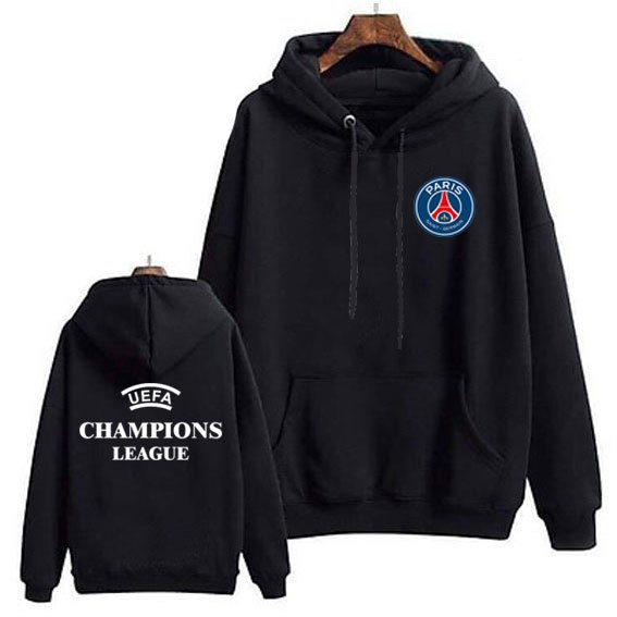 Áo Paris Saint-Germain , áo khoác câu lạc bộ bóng đá champions league - áo hoodie Paris Saint-Germai