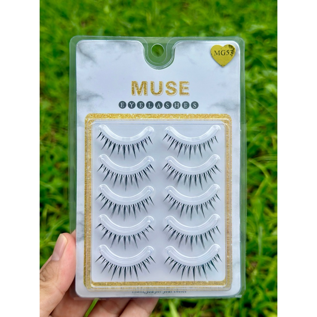 Mi MG53 - Mi Giả Gân Trong MUSE, Lông Mi Giả Cao Cấp -  Vanmi Store
