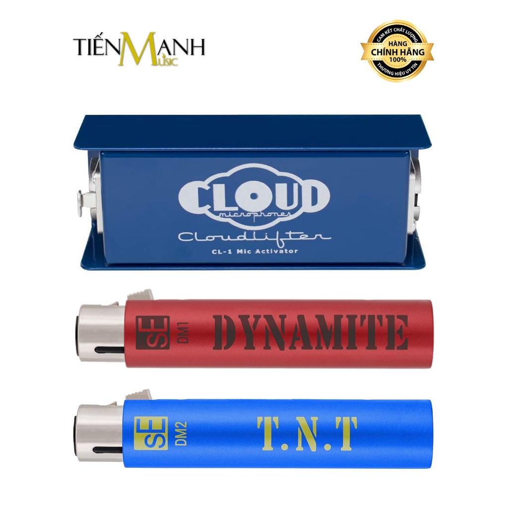 [Chính Hãng] Kích âm Micro Cloudlifter CL1 - SE Electronics DM1 Mic Active Preamp Dynamic Microphones Activator
