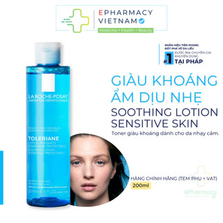  Toner LA ROCHE-POSAY Soothing Lotion Sensitive Skin Cân Bằng Da Nhạy Cảm 200ml 