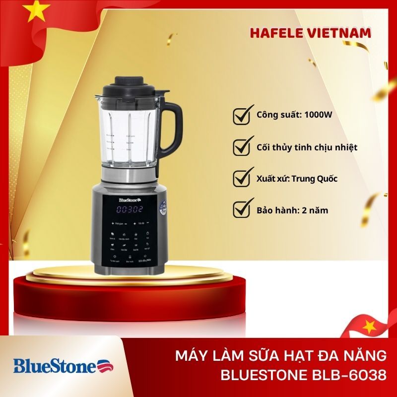 Máy Làm Sữa Hạt Đa Năng BlueStone BLB‑6038 – Xay Siêu Mịn – Dễ Vệ Sinh – Hiệu Quả – FEM