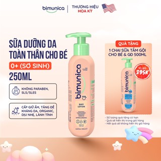  Sữa Dưỡng Da Toàn Thân Bimunica Lotion Cho Bé Và Mẹ - Dưỡng Ẩm Mềm Mịn Không Silicon 