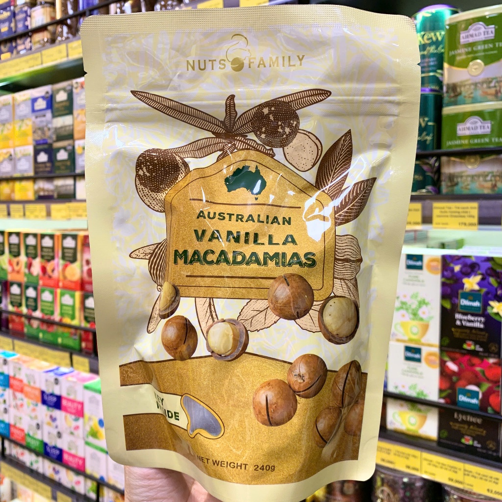 Hạt Macca Macadamias Australia, Úc 240g - Hạt Dinh Dưỡng, Hạt Macca Nguyên Vỏ