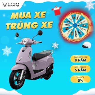   NHẬN TẠI HCM  - Xe Máy Điện VinFast Evo Grand Lite - 120km sạc - Không cần GPLX 