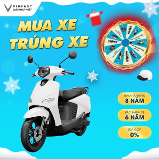  Xe Máy Điện VinFast VeroX - 70km h - SmartKey - Màn hình TFT 