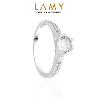 Nhẫn bạc nữ LAMY Shimmering Ring Silver 8186 - Nhẫn bạc ta cao cấp